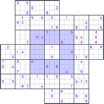 Windmill Sudoku #74