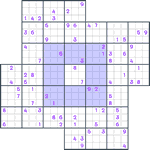 Windmill Sudoku #75