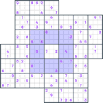 Windmill Sudoku #77