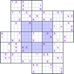Windmill Sudoku #78