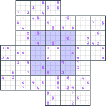 Windmill Sudoku #79