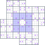 Windmill Sudoku #80