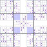 Samurai Sudoku #81