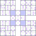 Samurai Sudoku #84