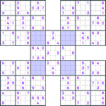 Samurai Sudoku #85