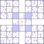 Samurai Sudoku #87
