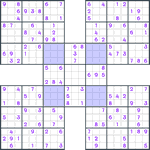 Samurai Sudoku #90