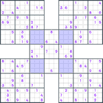 Samurai Sudoku #91