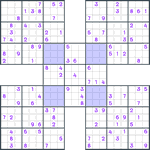 Samurai Sudoku #92