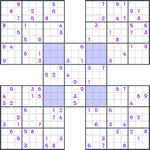 Samurai Sudoku #97