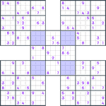 Samurai Sudoku #98