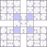 Samurai Sudoku #99