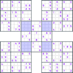 Samurai Sudoku #109