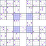 Samurai Sudoku #113