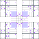 Samurai Sudoku #117