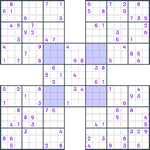 Samurai Sudoku #119