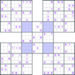 Samurai Sudoku #120