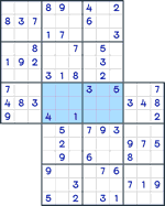 Sensei Sudoku #83