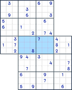Sensei Sudoku #86