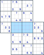 Sensei Sudoku #99