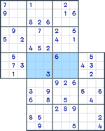 Sensei Sudoku #107