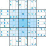 Flower-4 Sudoku #85
