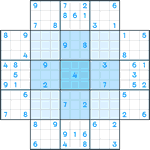 Flower-4 Sudoku #92