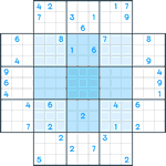 Flower-4 Sudoku #96