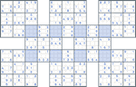 Super Samurai Sudoku #61