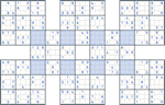 Super Samurai Sudoku #62