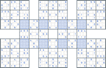 Super Samurai Sudoku #63
