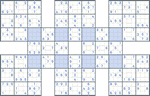 Super Samurai Sudoku #64