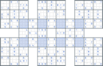 Super Samurai Sudoku #67