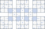 Super Samurai Sudoku #71