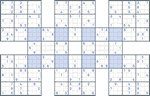 Super Samurai Sudoku #72