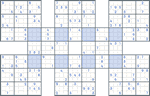 Super Samurai Sudoku #74