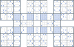 Super Samurai Sudoku #77