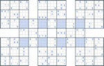 Super Samurai Sudoku #78