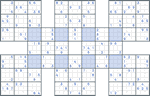 Super Samurai Sudoku #79