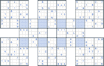 Super Samurai Sudoku #80