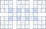 Super Samurai Sudoku #85