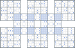 Super Samurai Sudoku #86