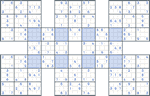 Super Samurai Sudoku #87