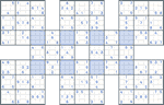 Super Samurai Sudoku #89