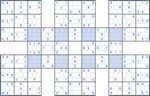 Super Samurai Sudoku #90