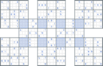 Super Samurai Sudoku #94