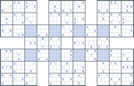 Super Samurai Sudoku #98
