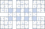 Super Samurai Sudoku #99