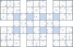 Super Samurai Sudoku #100