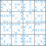 Sudoku X #142